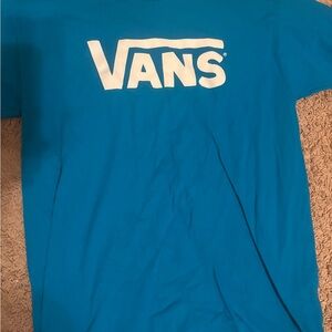 Vans Vibrant Blue Cotton Tee